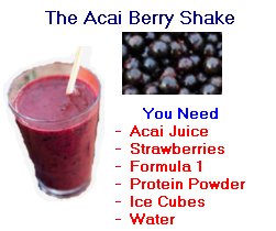 acai berry shake