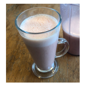 strawberry orange shake