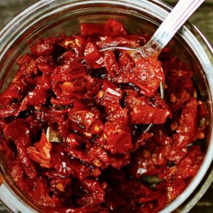 oven dried roma tomato