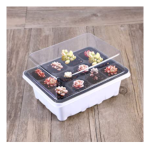 seed tray with lid