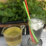 lime and mint cordial