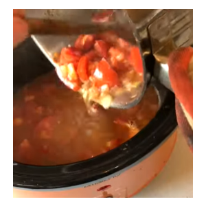 slow cooker tomato basil soup
