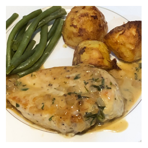 Dairy free tarragon chicken