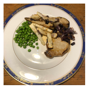 Pork Pear Tray Bake