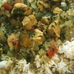 Nepalese coriander chicken