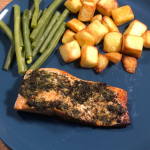 salmon with dill