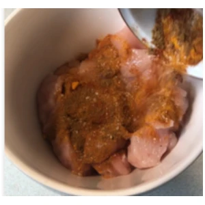 marinating chicken
