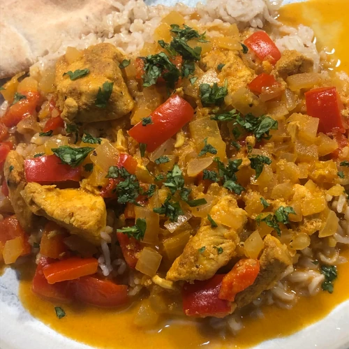 slow cook chicken curry