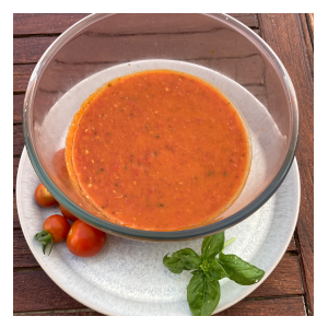 sweet homemade cherry tomato sauce