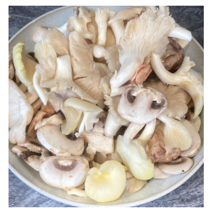 Creamy mushrooms