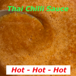 hot Thai chilli sauce
